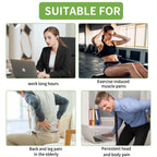 Ctriovk silver wellness roller for deep tissue muscle relaxation