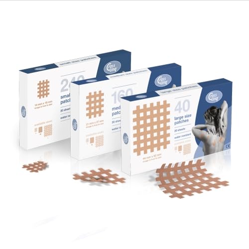 CureTape CrossLinq patches skin application demonstration
