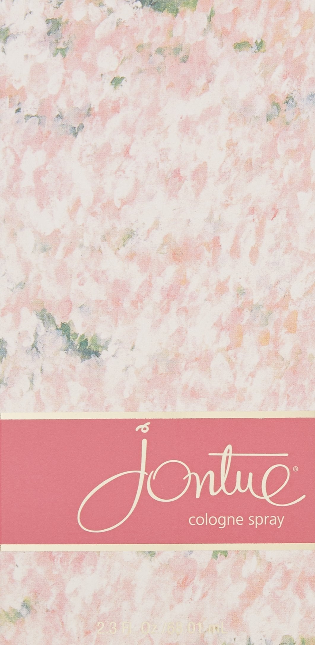 Authentic Revlon Jontue 2.3 ounce fragrance spray packaging details