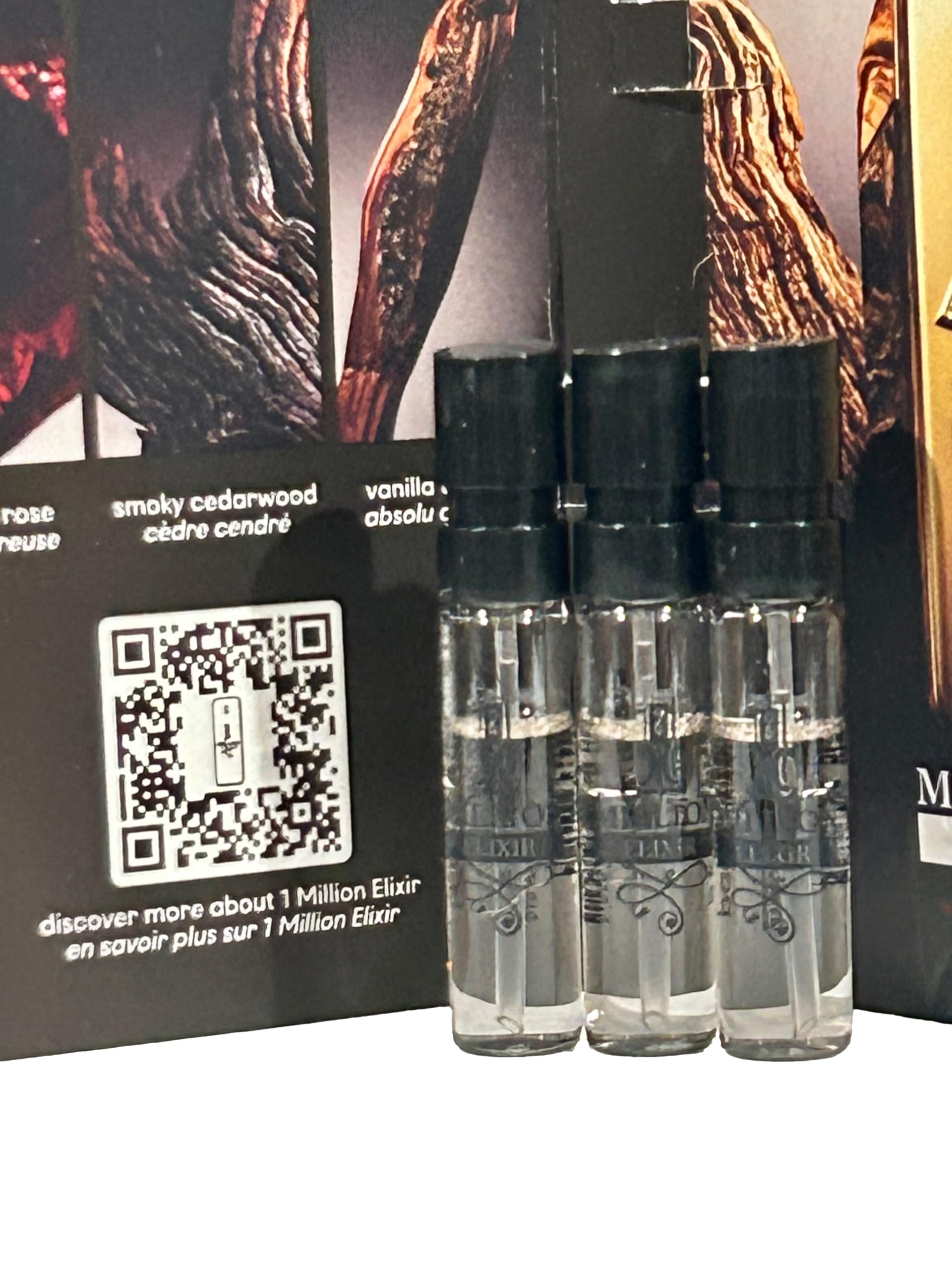 Authentic Paco Rabanne 1 Million Elixir men perfume sample set