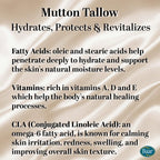 Baar Mutton Tallow packaged in BPA free jar
