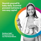 Rainbow Light Prenatal One nutritional facts label