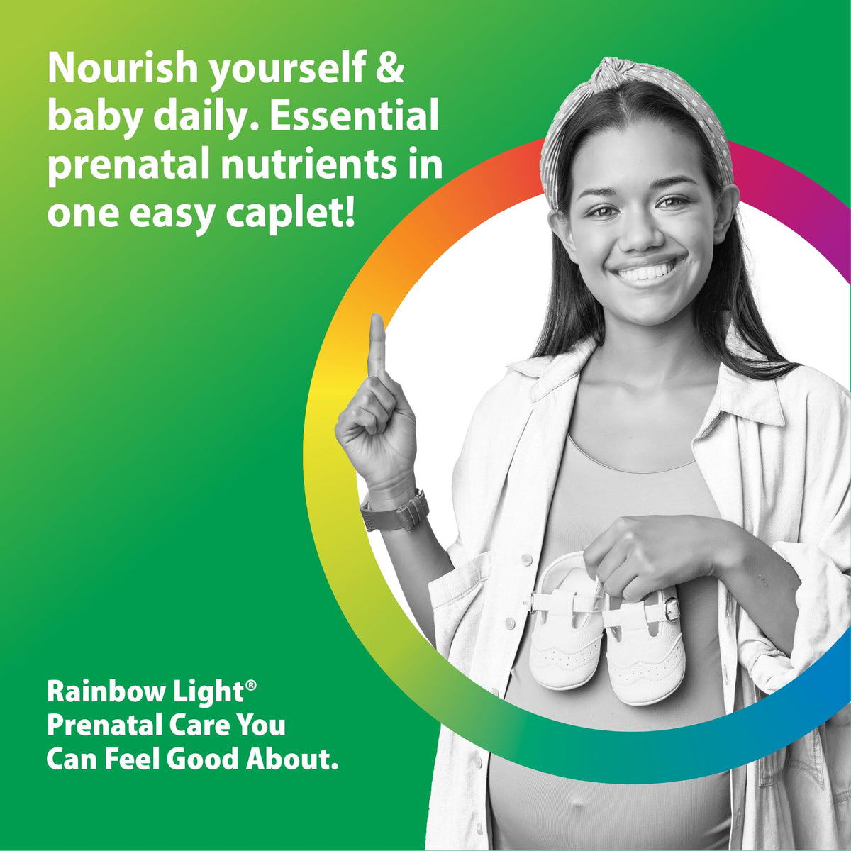 Rainbow Light Prenatal One nutritional facts label