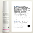 Raena bi est cream label details and ingredients overview