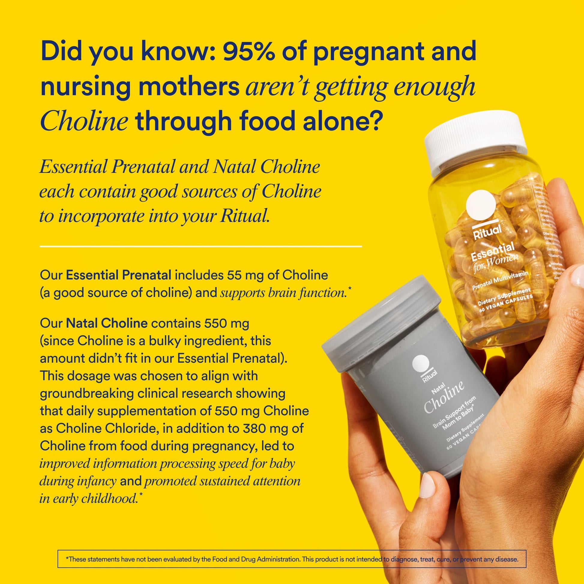 Authentic Ritual Prenatal multivitamin capsules branding