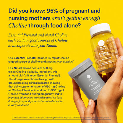 Authentic Ritual Prenatal multivitamin capsules branding
