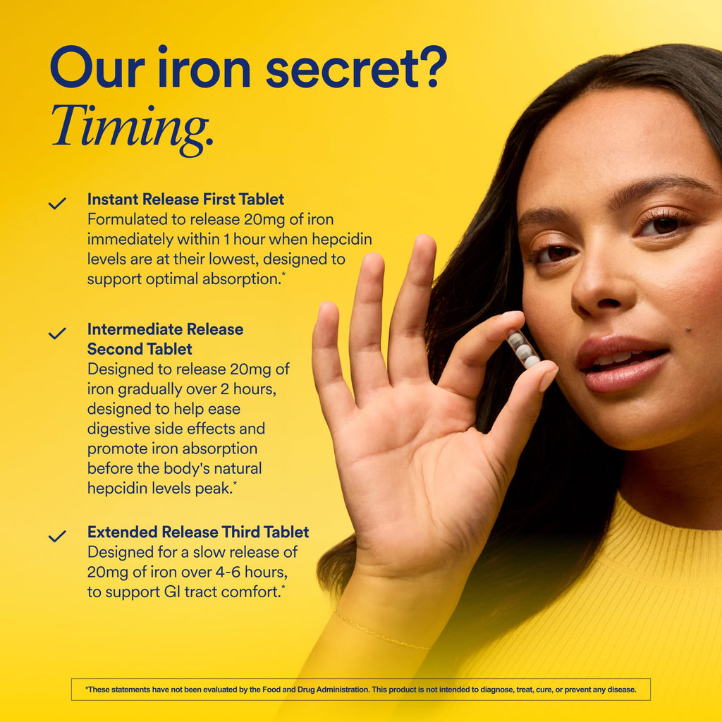 Ritual Iron Supplement vegan capsules display