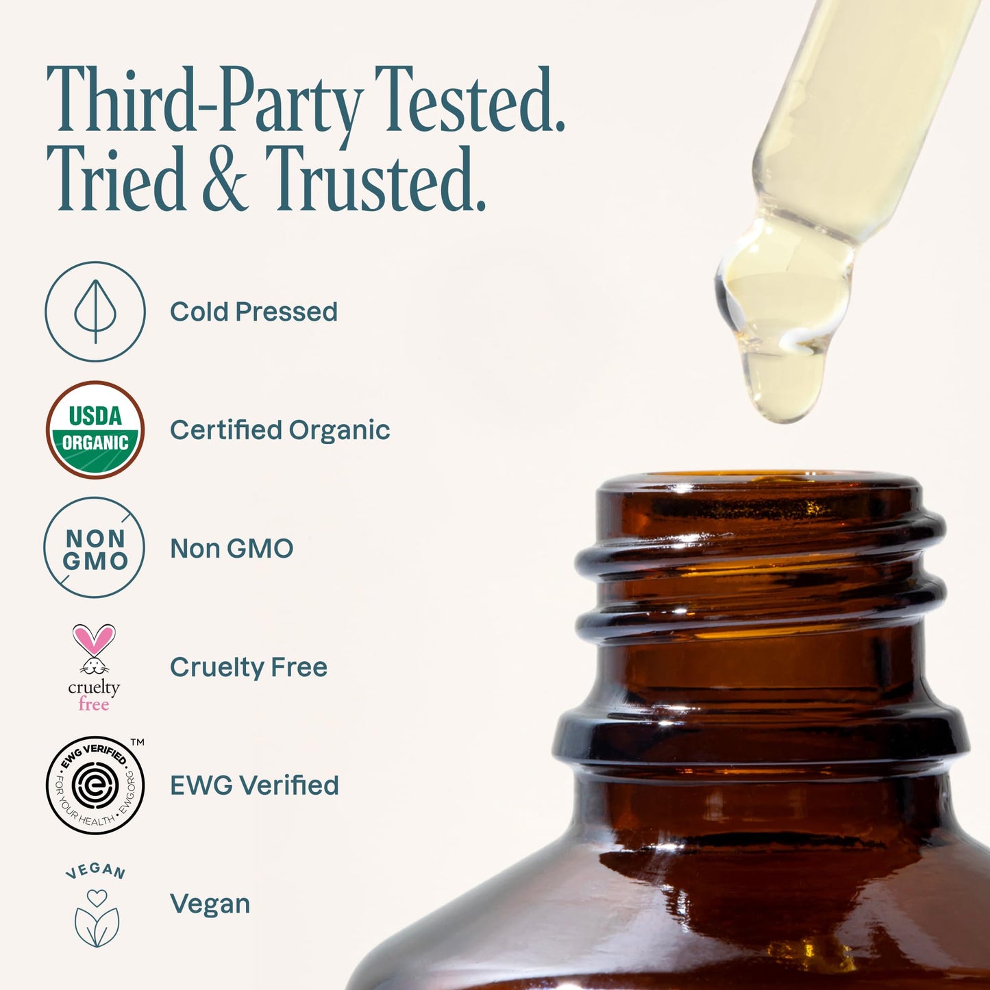 Lightweight non greasy pomegranate oil provides deep hydration for hair scalp