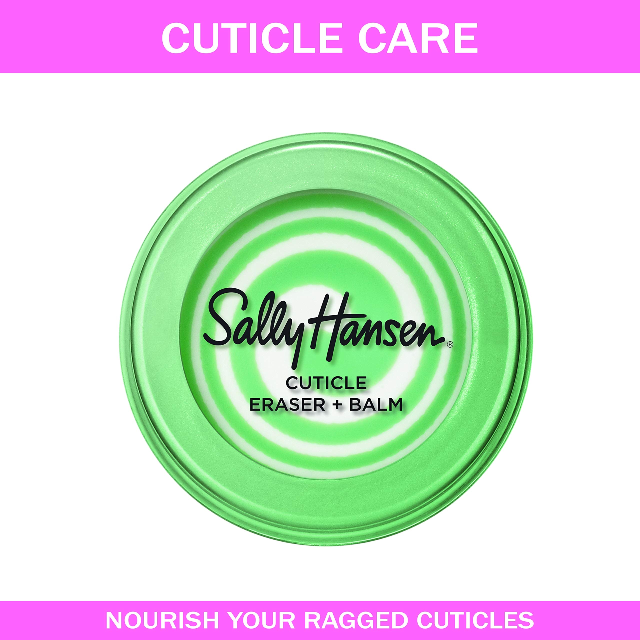 Sally Hansen Cuticle Eraser and Balm tube packaging details