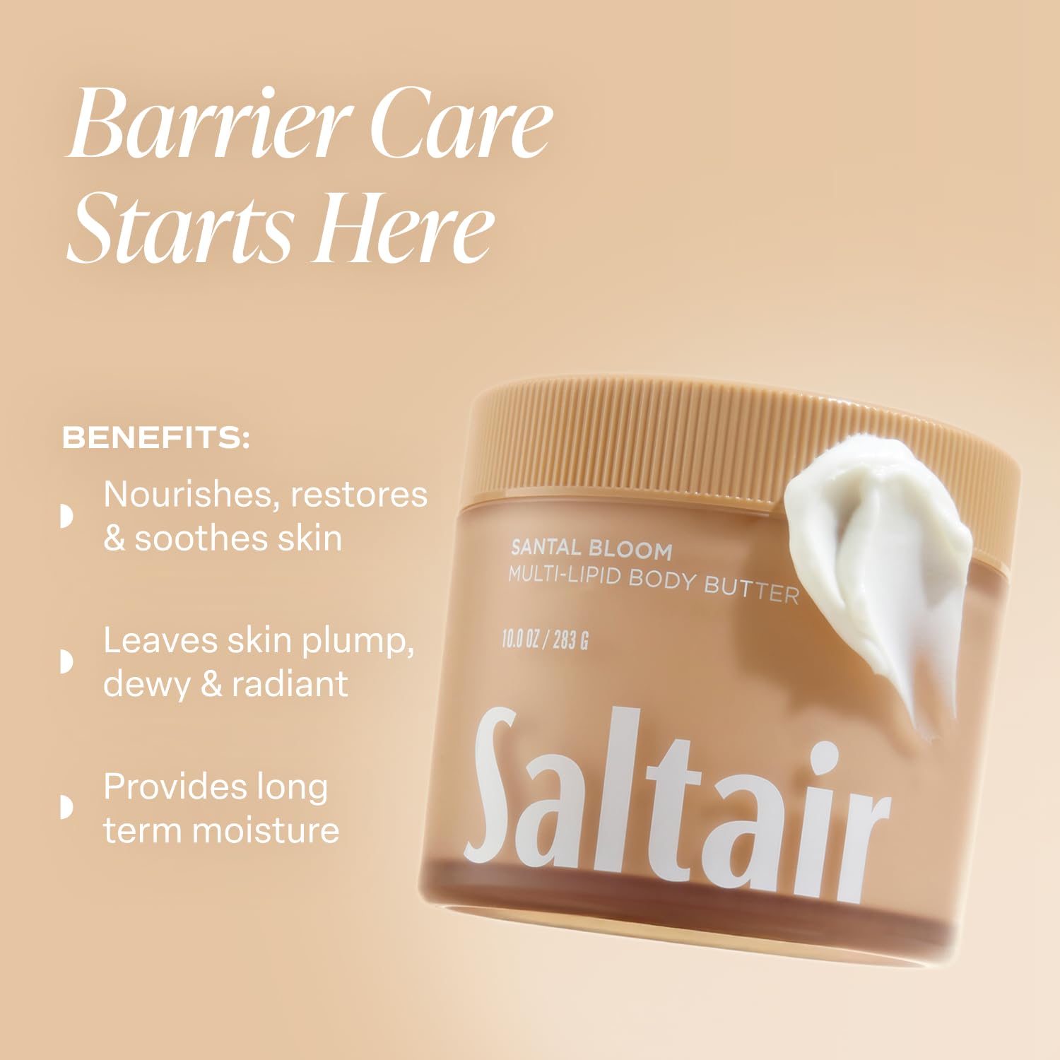 Saltair Multi-Lipid Body Butter ingredients label details