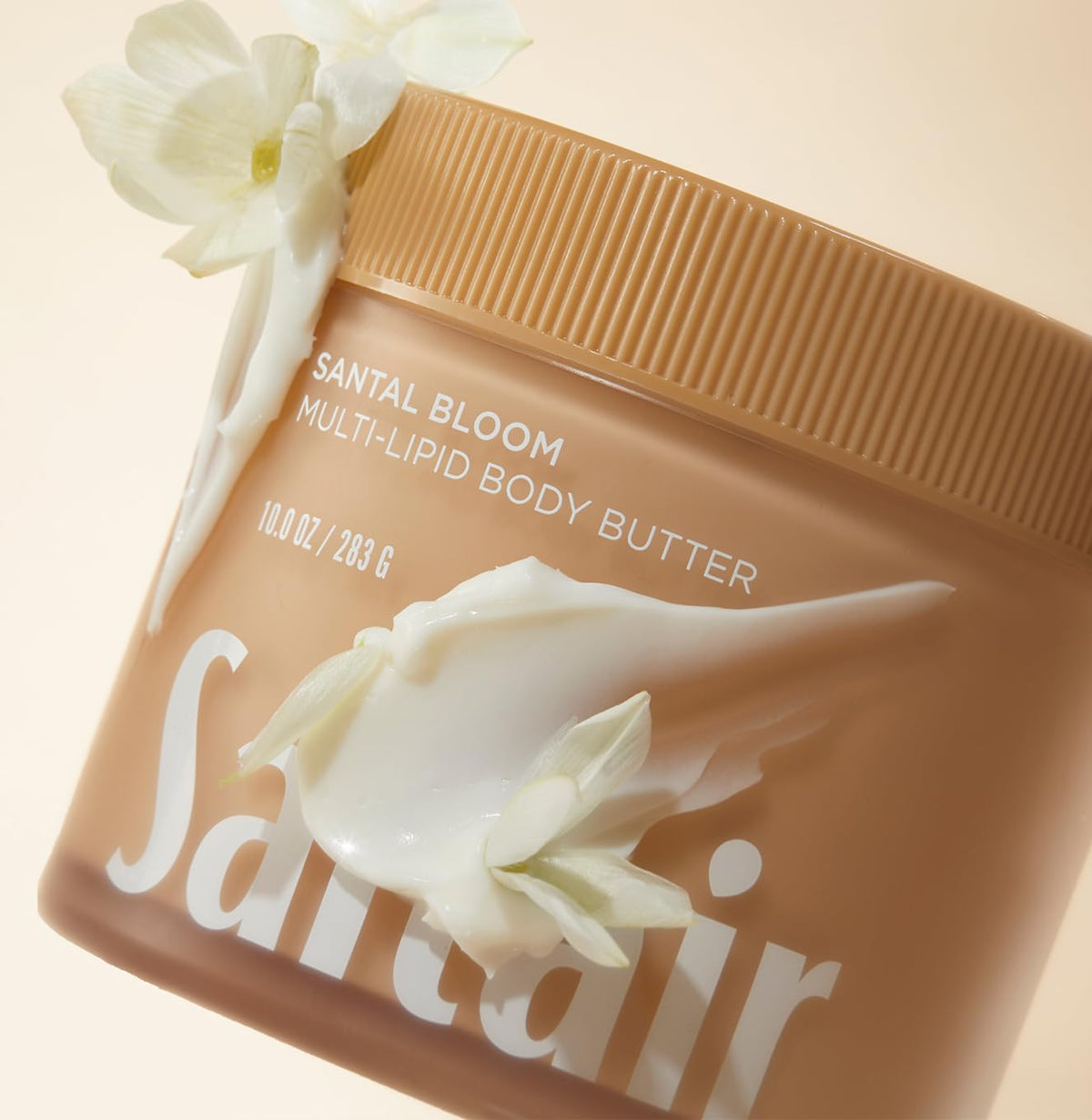 Texture swatch of Saltair Multi-Lipid Body Butter on skin