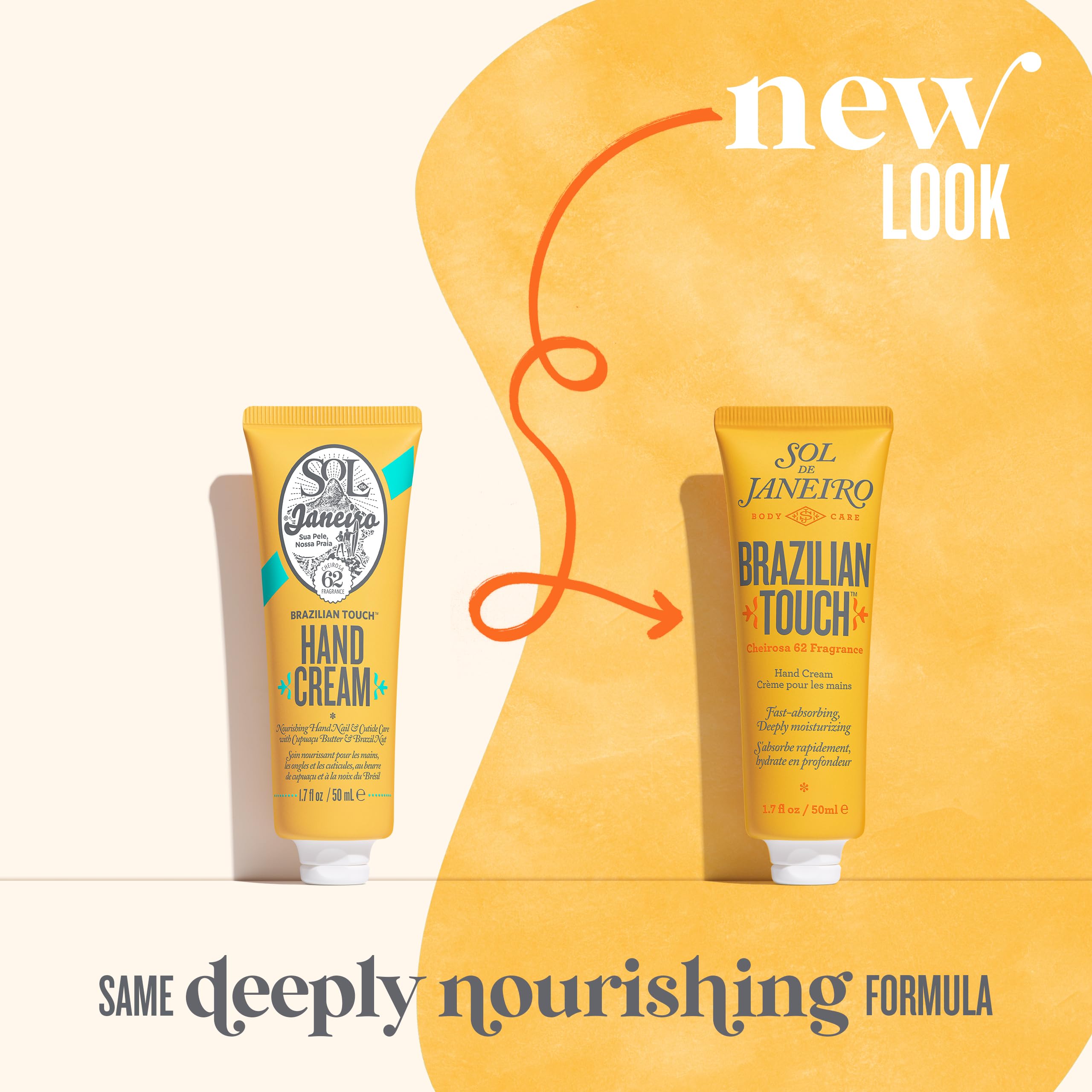 Sol de Janeiro Brazilian Touch Hand Cream 50ml packaging detail