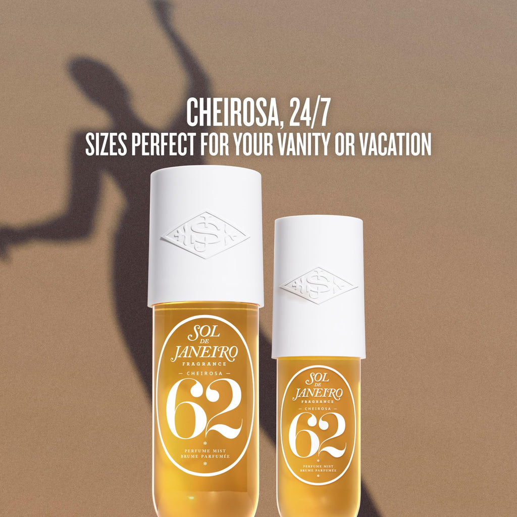 Product packaging details of Sol De Janeiro Cheirosa 62 mist