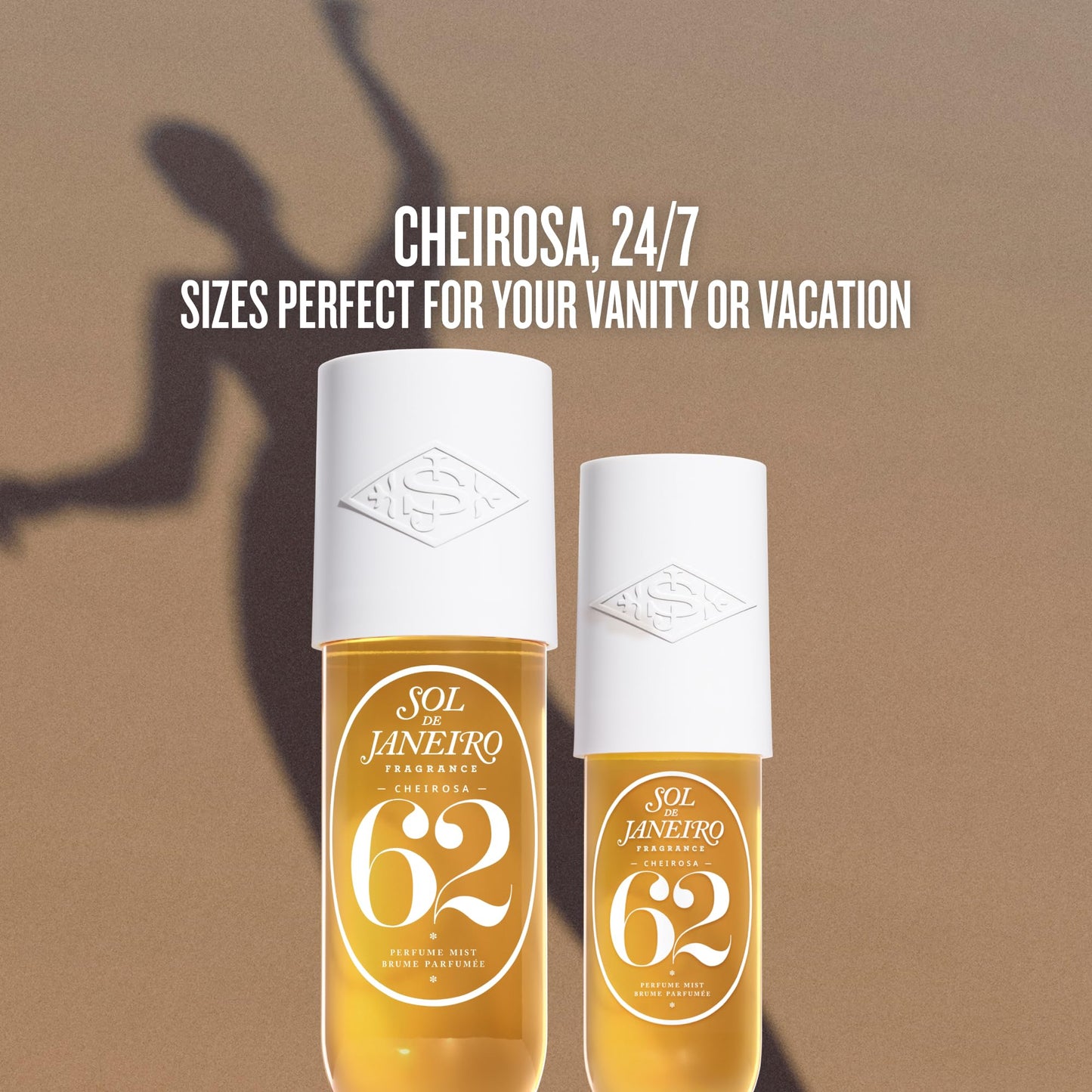 Product packaging details of Sol De Janeiro Cheirosa 62 mist