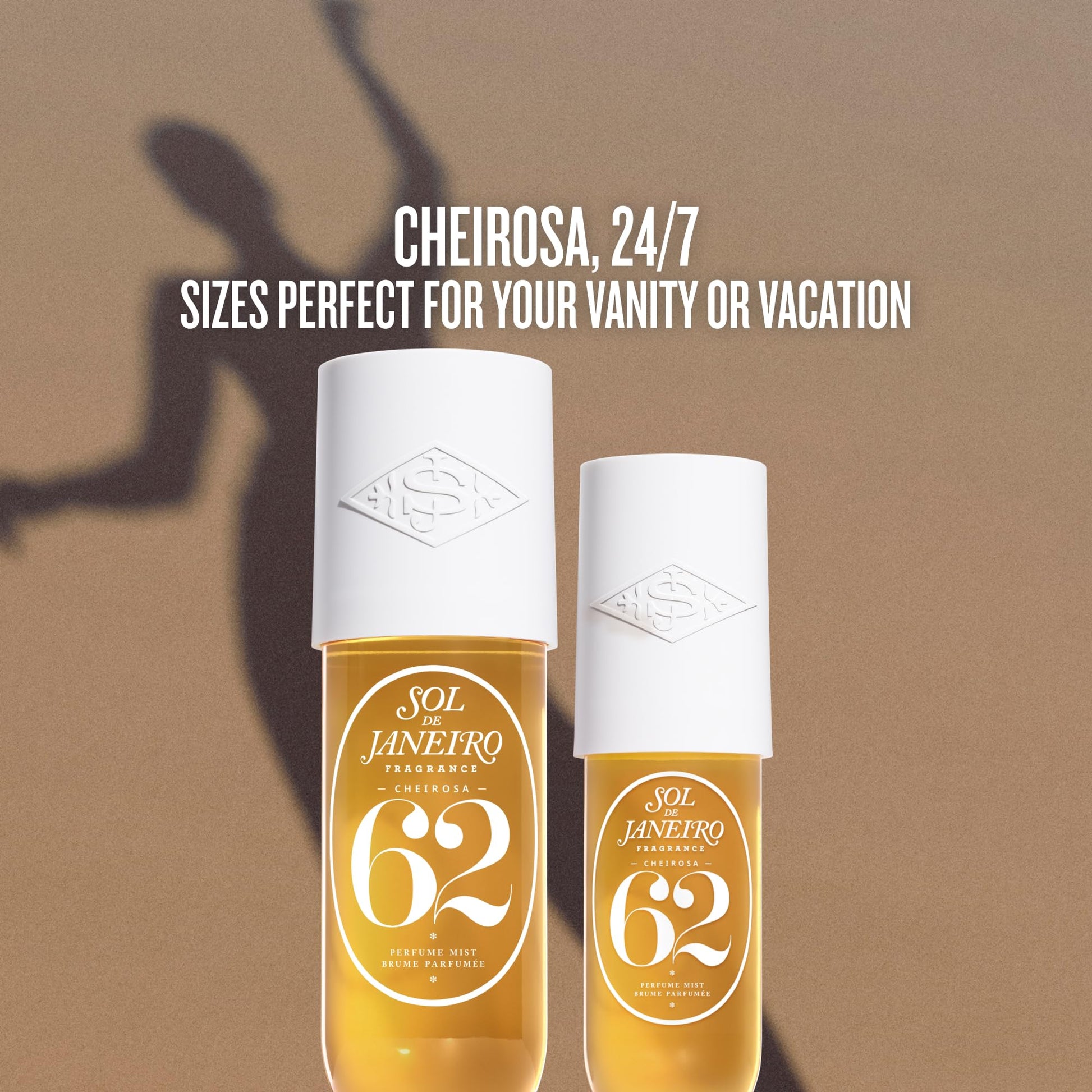 Product packaging details of Sol De Janeiro Cheirosa 62 mist