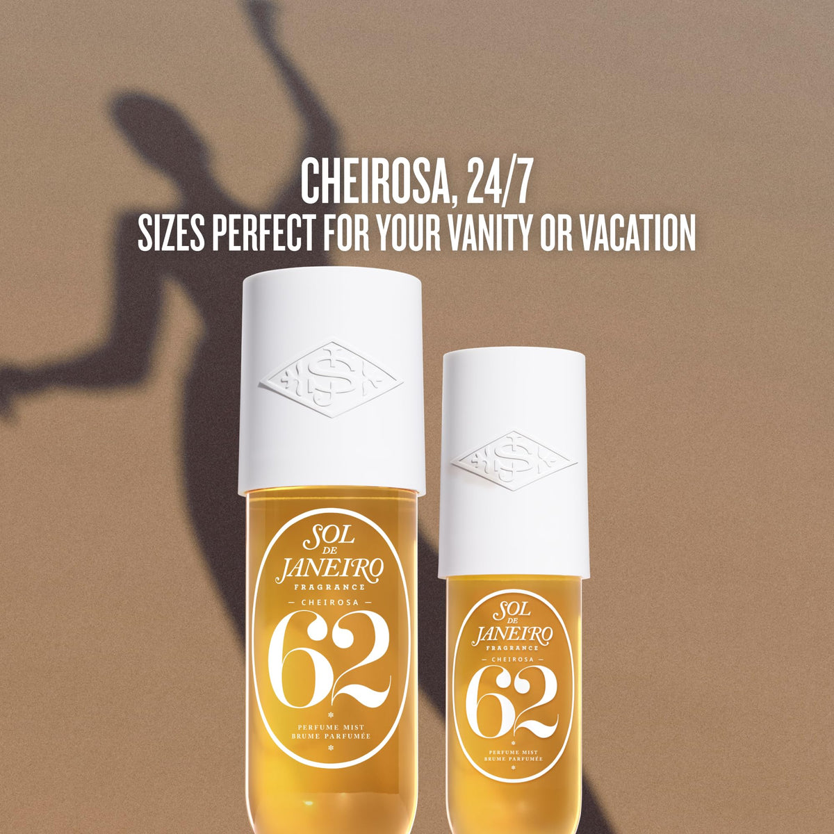 Product packaging details of Sol De Janeiro Cheirosa 62 mist