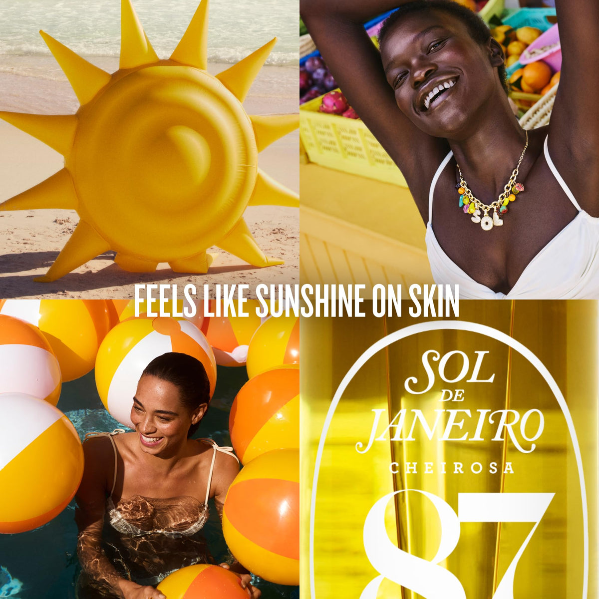 Travel size Sol De Janeiro 87 mist for hair and body