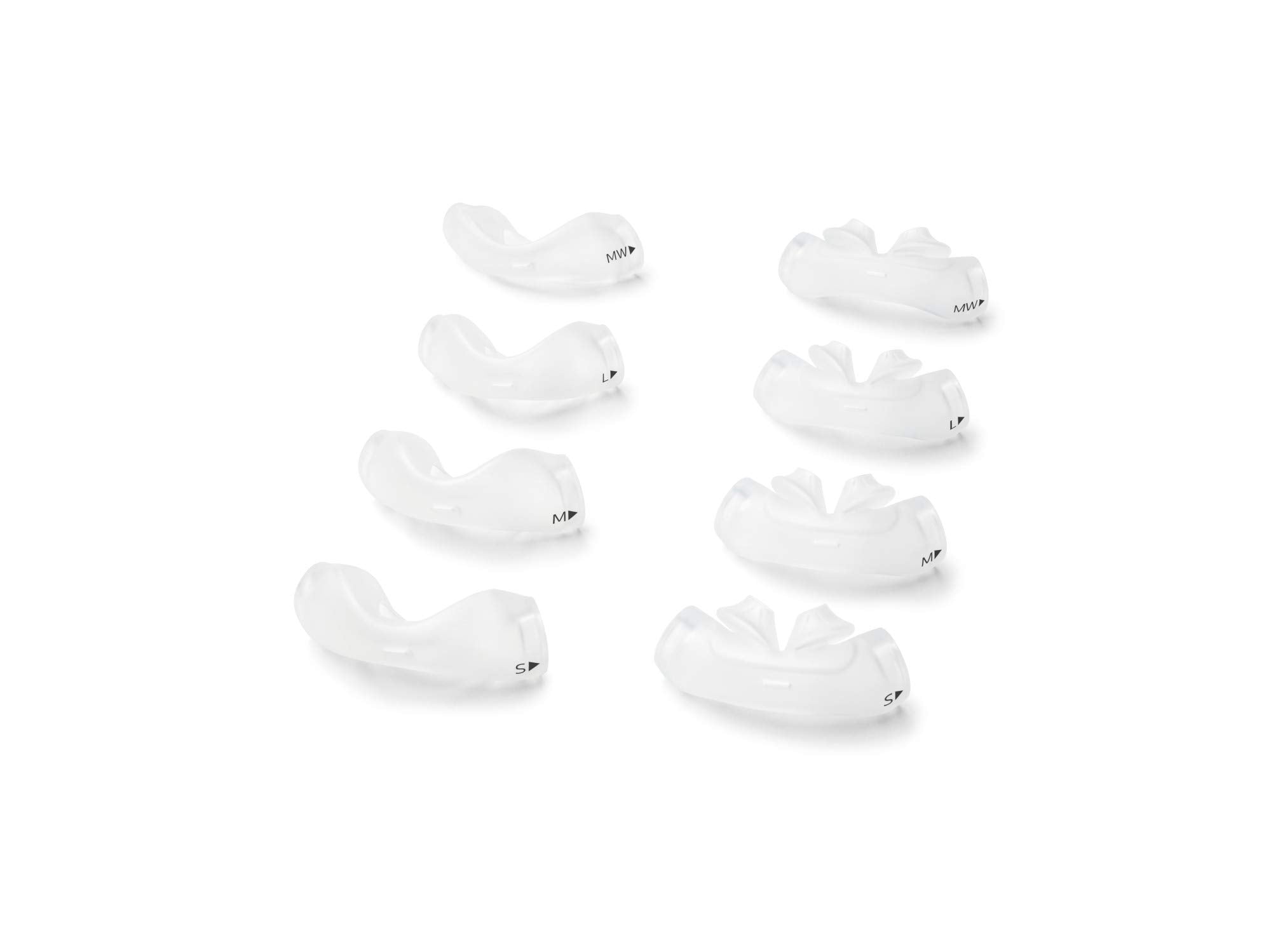 Close up of DreamWear medium silicone nasal cushion replacement