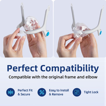 Two pack of Respura replacement cushions for CPAP mask