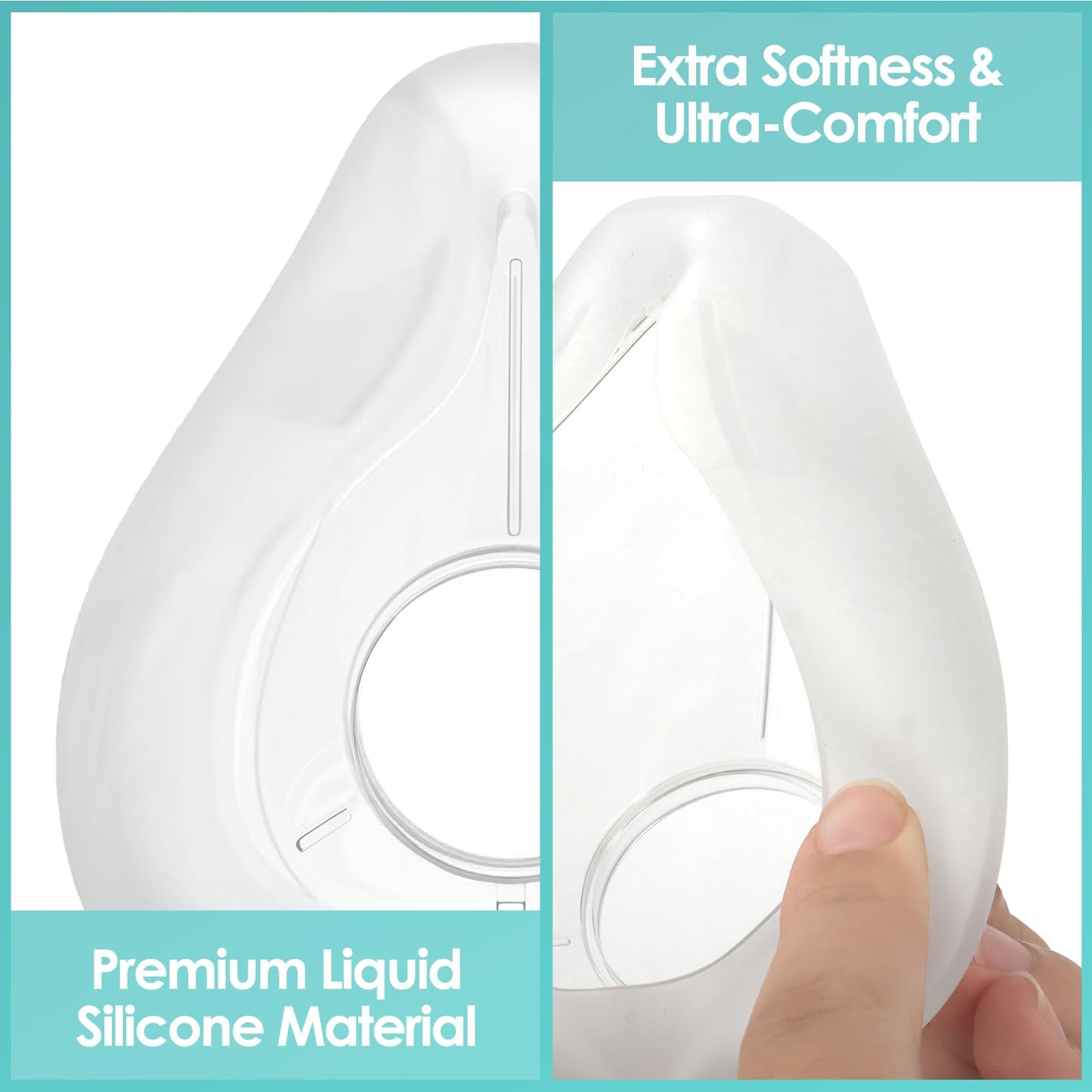 Packaging of Cloudcruze mask cushion accessory set