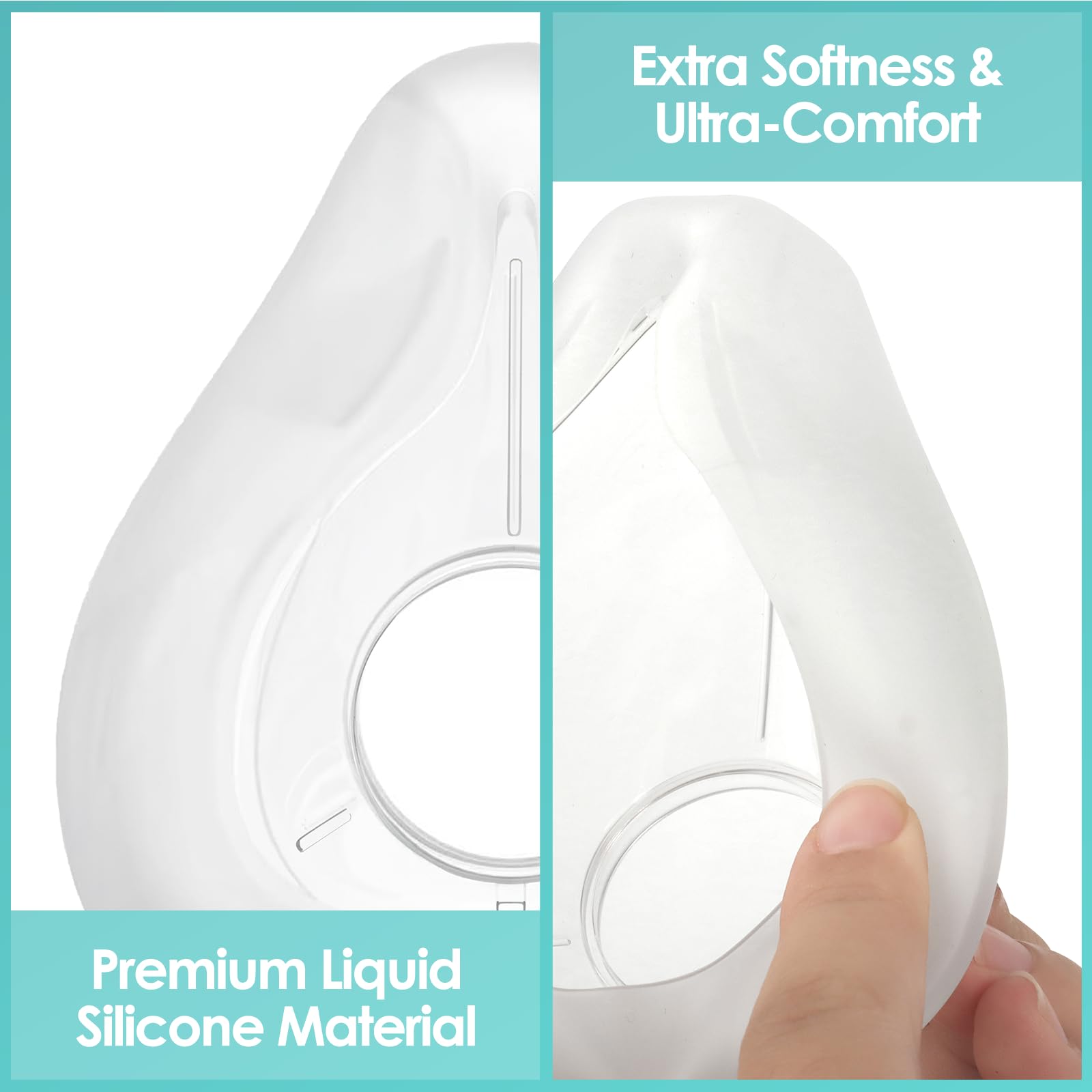 Packaging of Cloudcruze mask cushion accessory set
