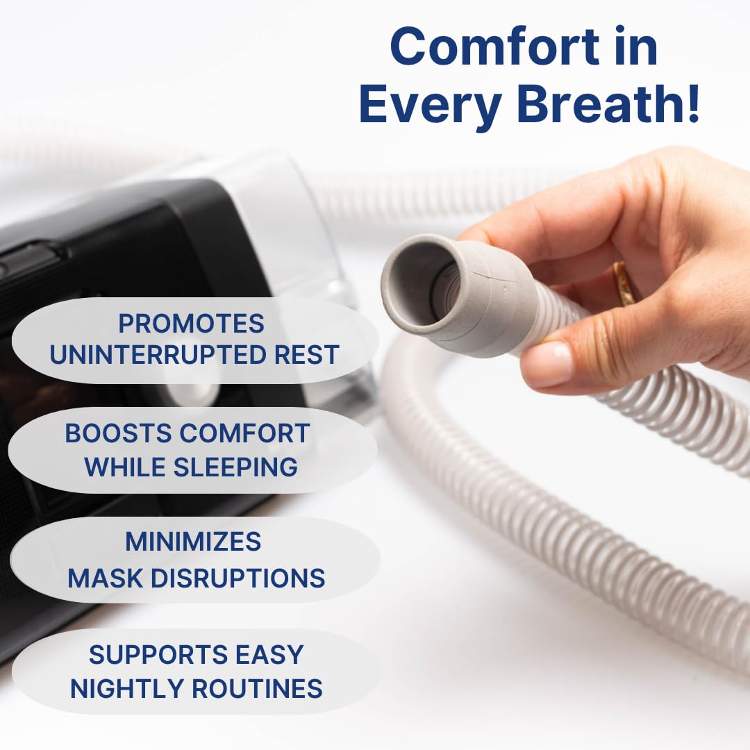 Medical grade flexible polymer CPAP tubing by Snugell