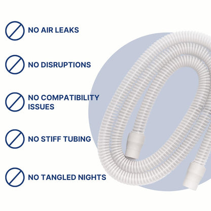 Snugell 6-foot CPAP tube packaging for medical equipment