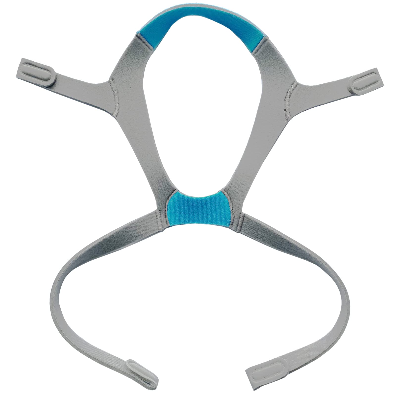 Soft fabric replacement straps for ResMed F20 series