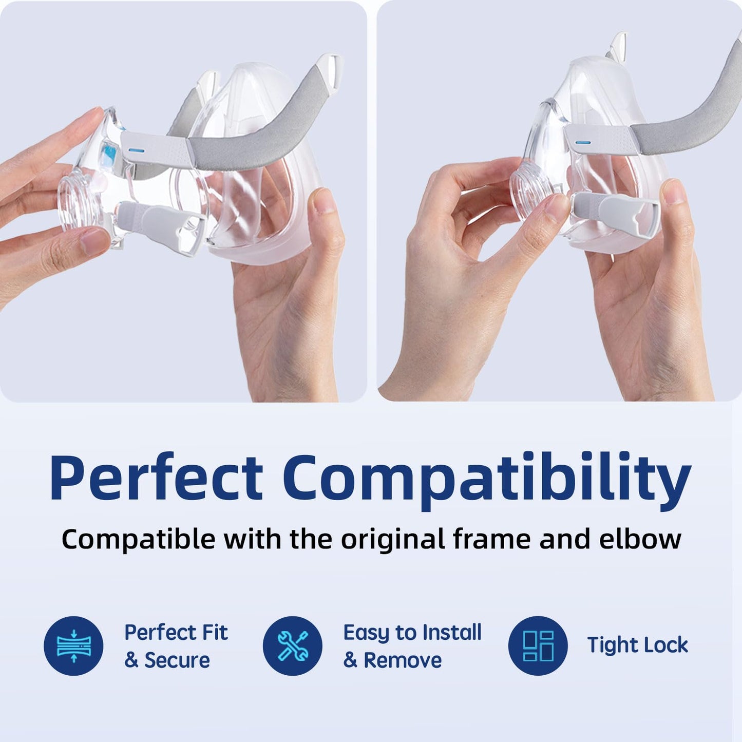 Authentic ResMed AirFit F20 mask accessory pack