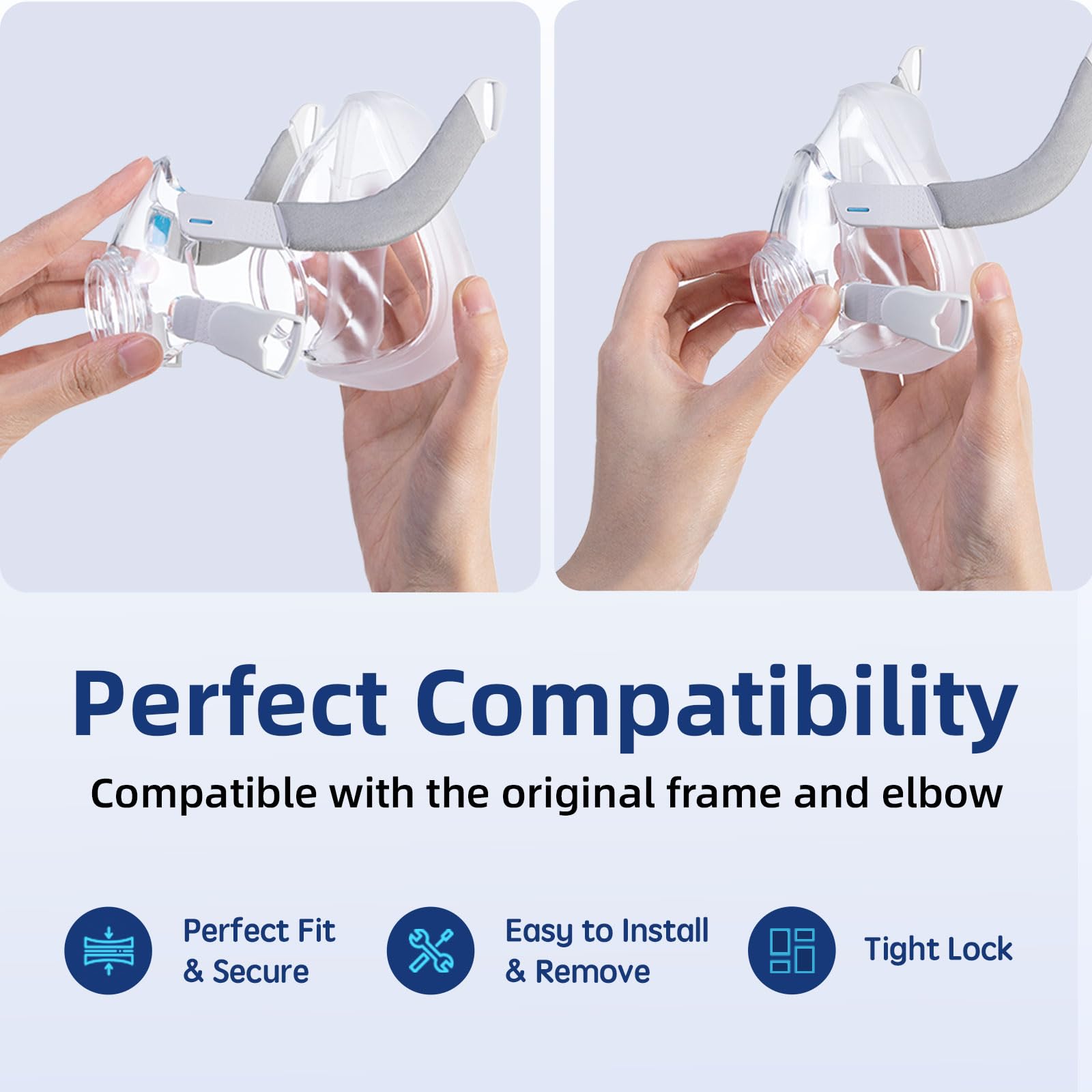 Authentic ResMed AirFit F20 mask accessory pack