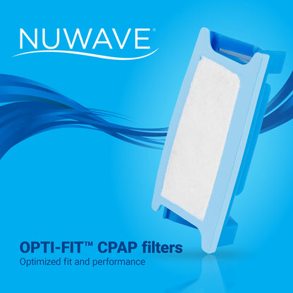 Comparison of ultrafine and reusable CPAP filters