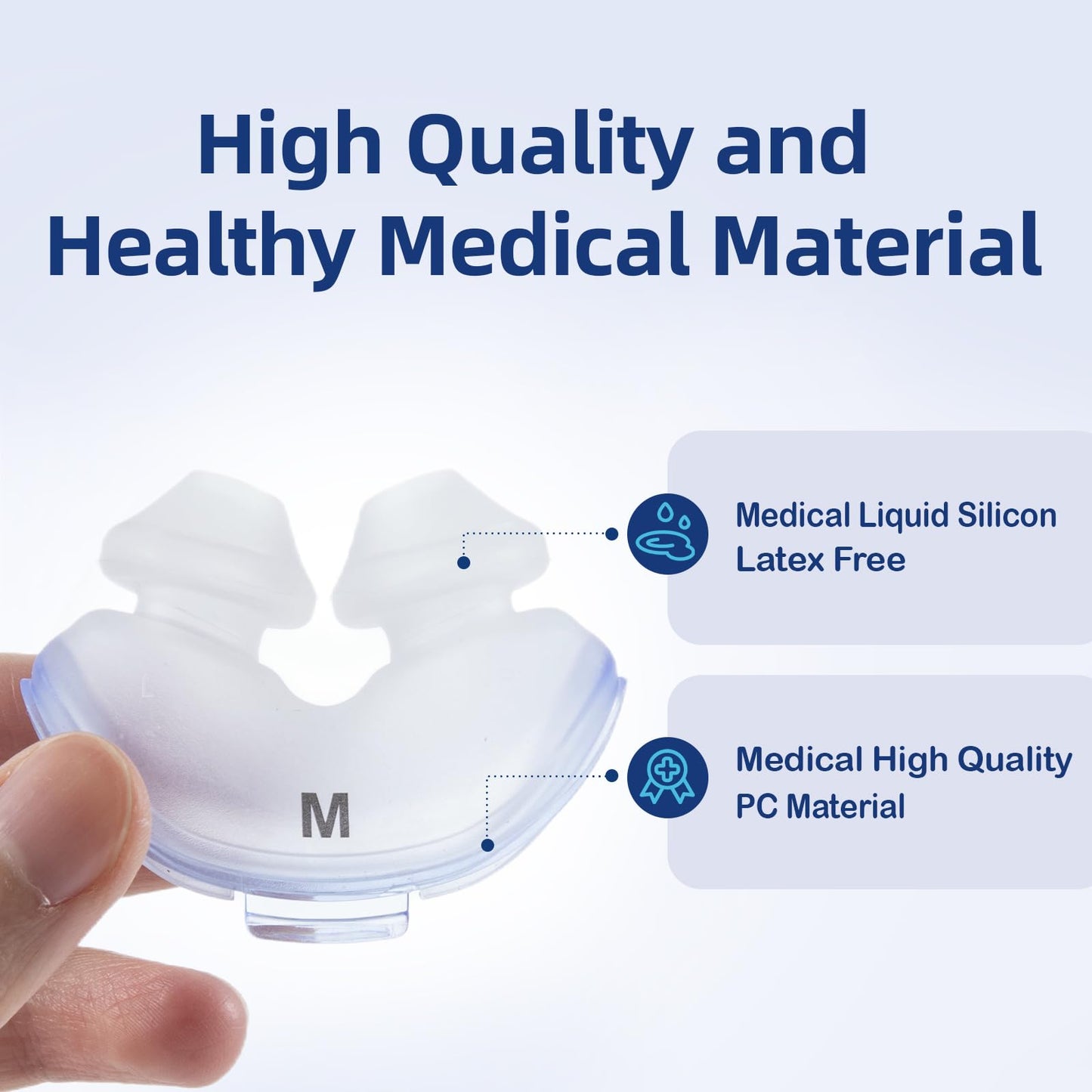 Instructions for attaching nasal pillow to CPAP frame