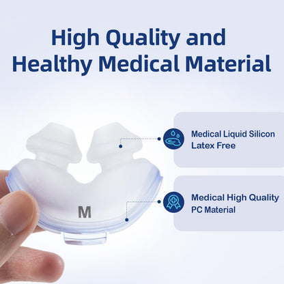 Instructions for attaching nasal pillow to CPAP frame
