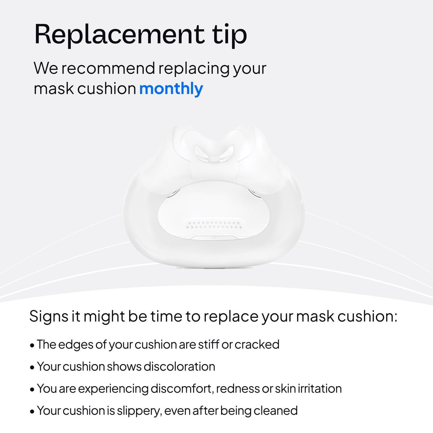 Authentic ResMed AirFit F30i replacement cushion packaging