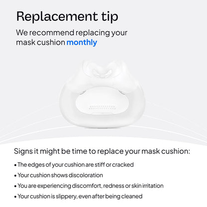 Authentic ResMed AirFit F30i replacement cushion packaging