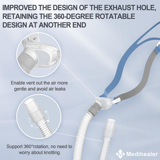 Medihealer P10 replacement frame showing fixed connection detail