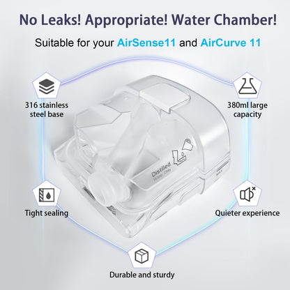 ResMed AirSense 11 replacement water tank with MAX fill line