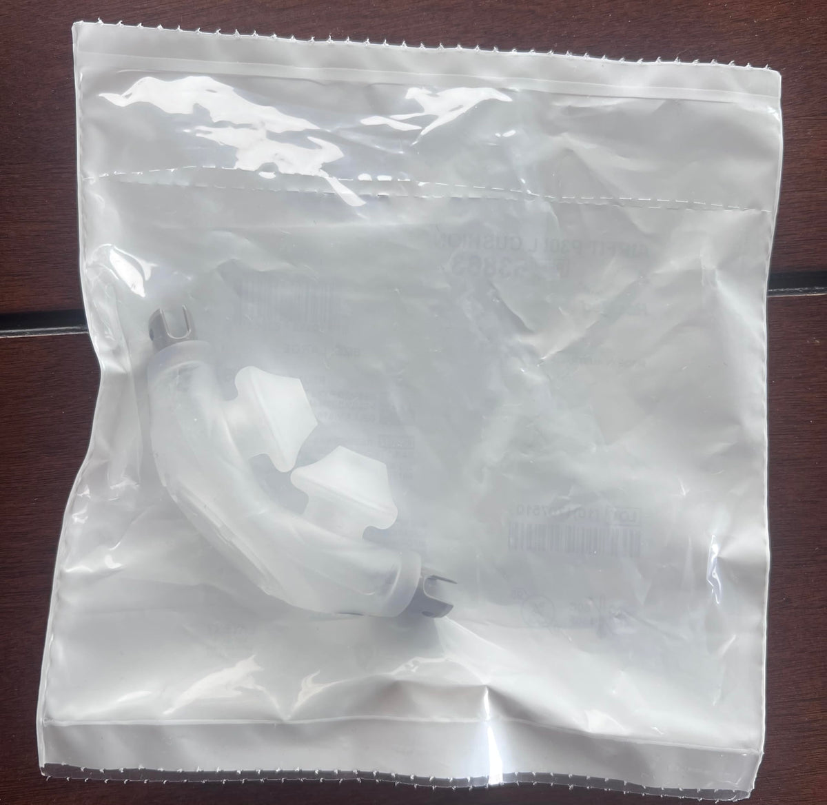 Close up of ResMed AirFit P30i replacement cushion silicone detail