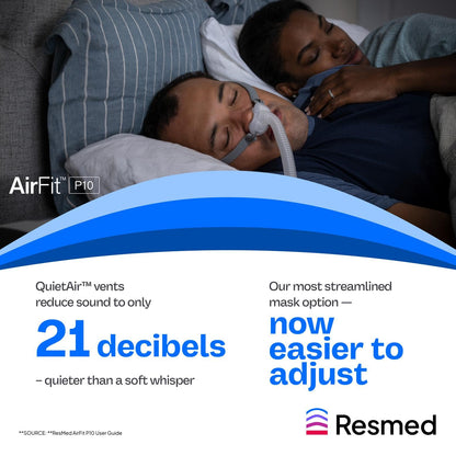 Packaged ResMed AirFit P10 nasal pillow cushion replacement