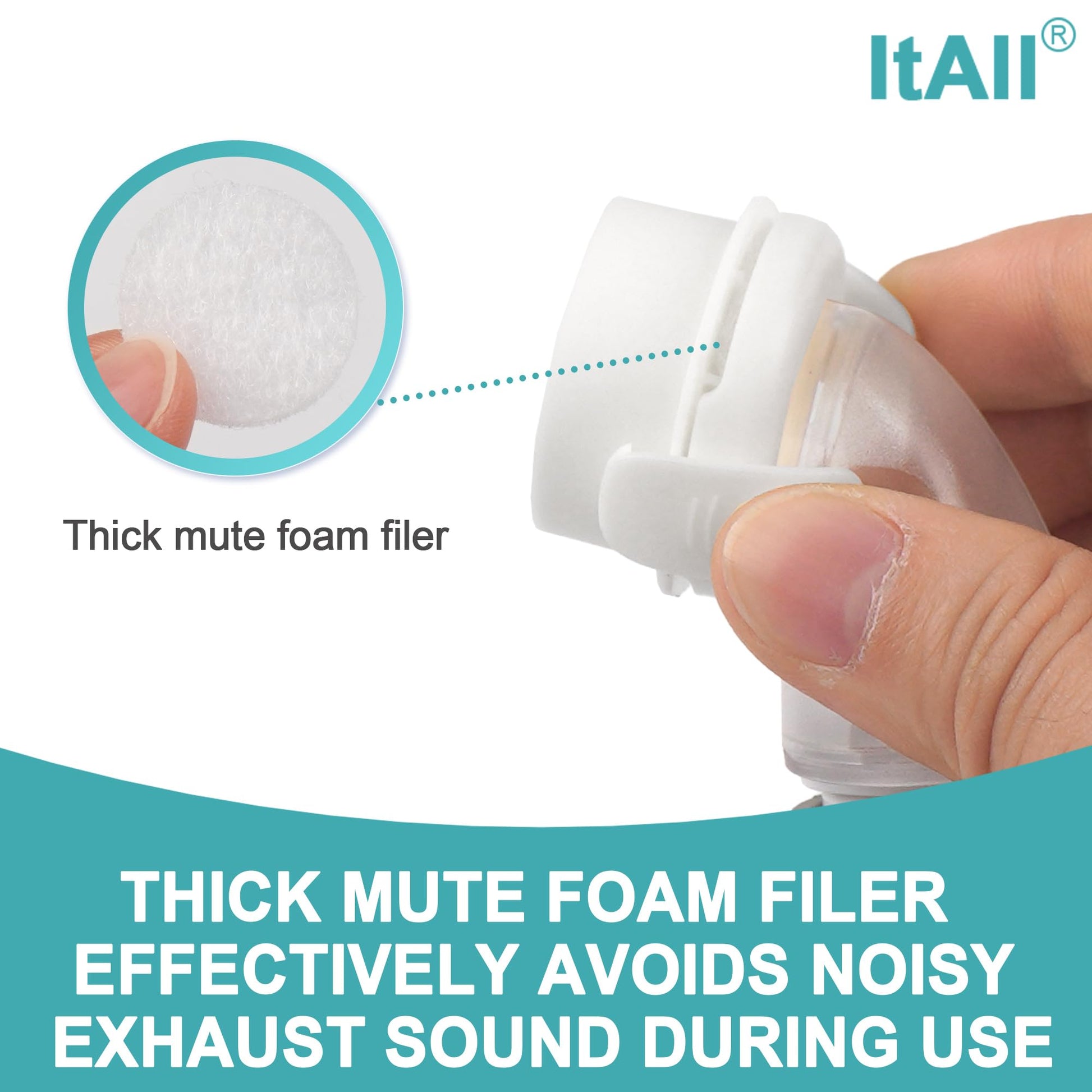 ItAll replacement elbow connector 360 degree swivel design