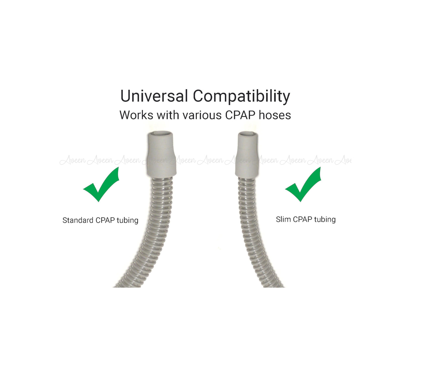 Demonstration of the Aveen CPAP brush entering a flexible tube