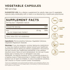 Solgar Gentle Iron non-constipating formula ingredient panel