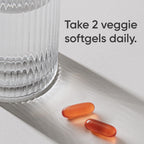 Sports Research plant based omega softgels nutritional facts panel