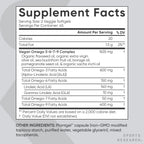 Sports Research vegan omega supplement bottle cap and seal