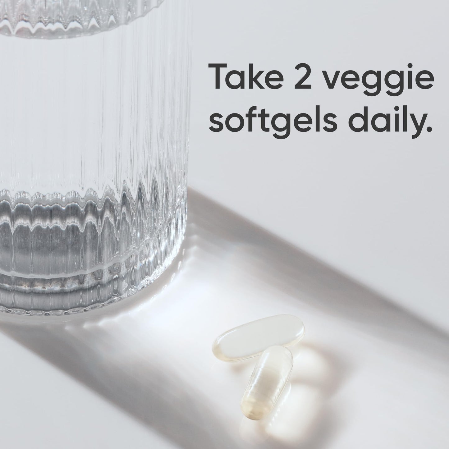 Supplement facts and ingredient label of Sports Research vegan algae oil
