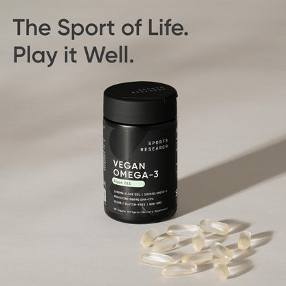 Sports Research sustainable marine algae oil dietary supplement overview