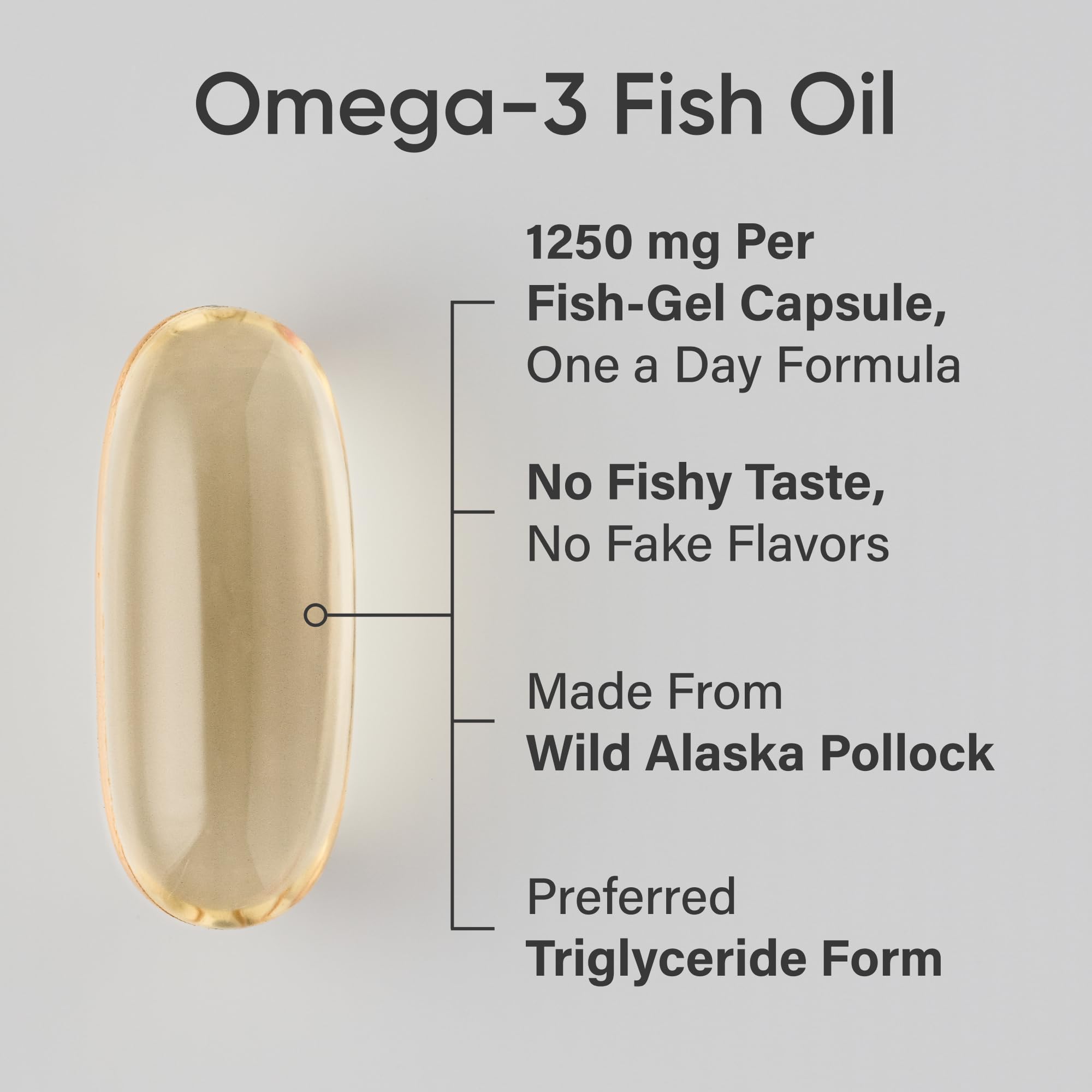Sports Research Triple Strength Omega 3 capsule supplement facts panel highlighting high EPA and DHA content per single serving