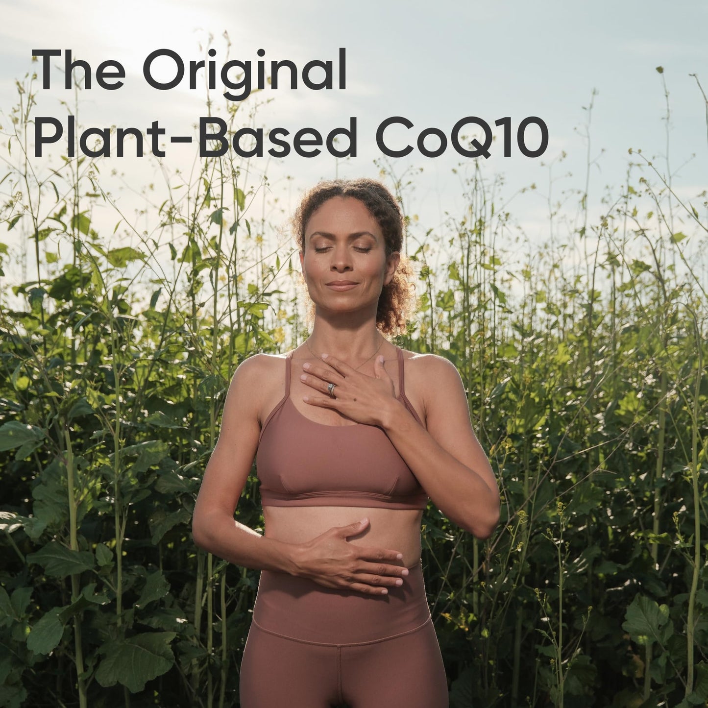 Authentic USA imported Sports Research CoQ10 100mg dietary supplement bottle showcased on a clean background.