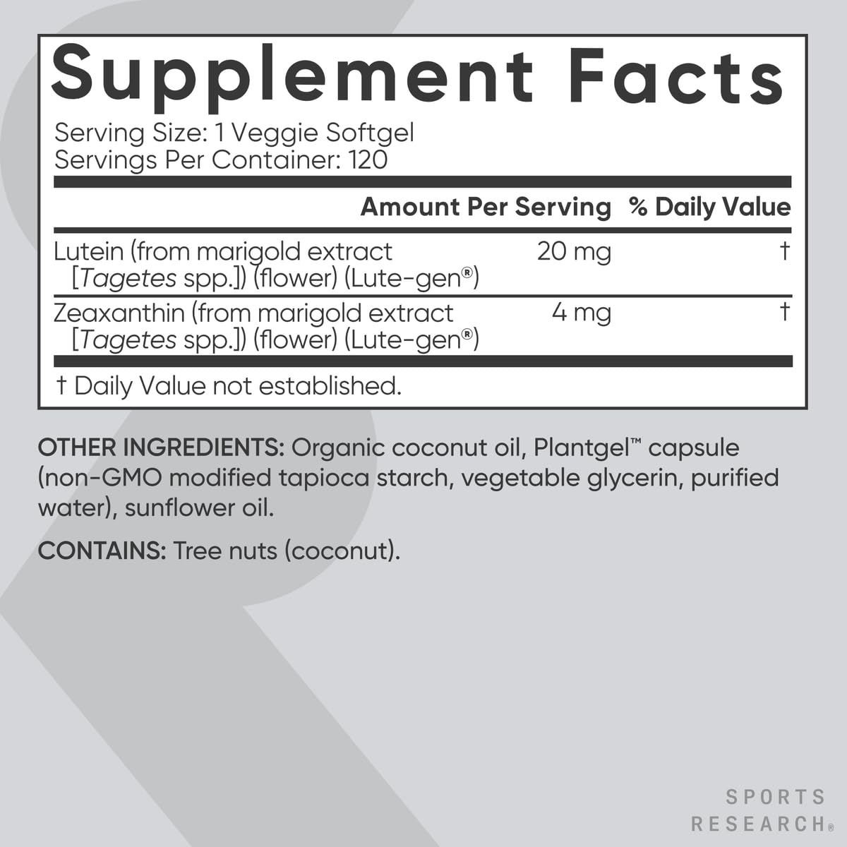 Sports Research vegan plantgel softgel texture