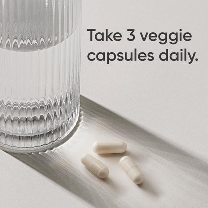 High absorption magnesium L threonate vegan capsules for memory and focus support